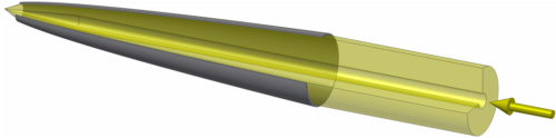 X-ray mono capillary